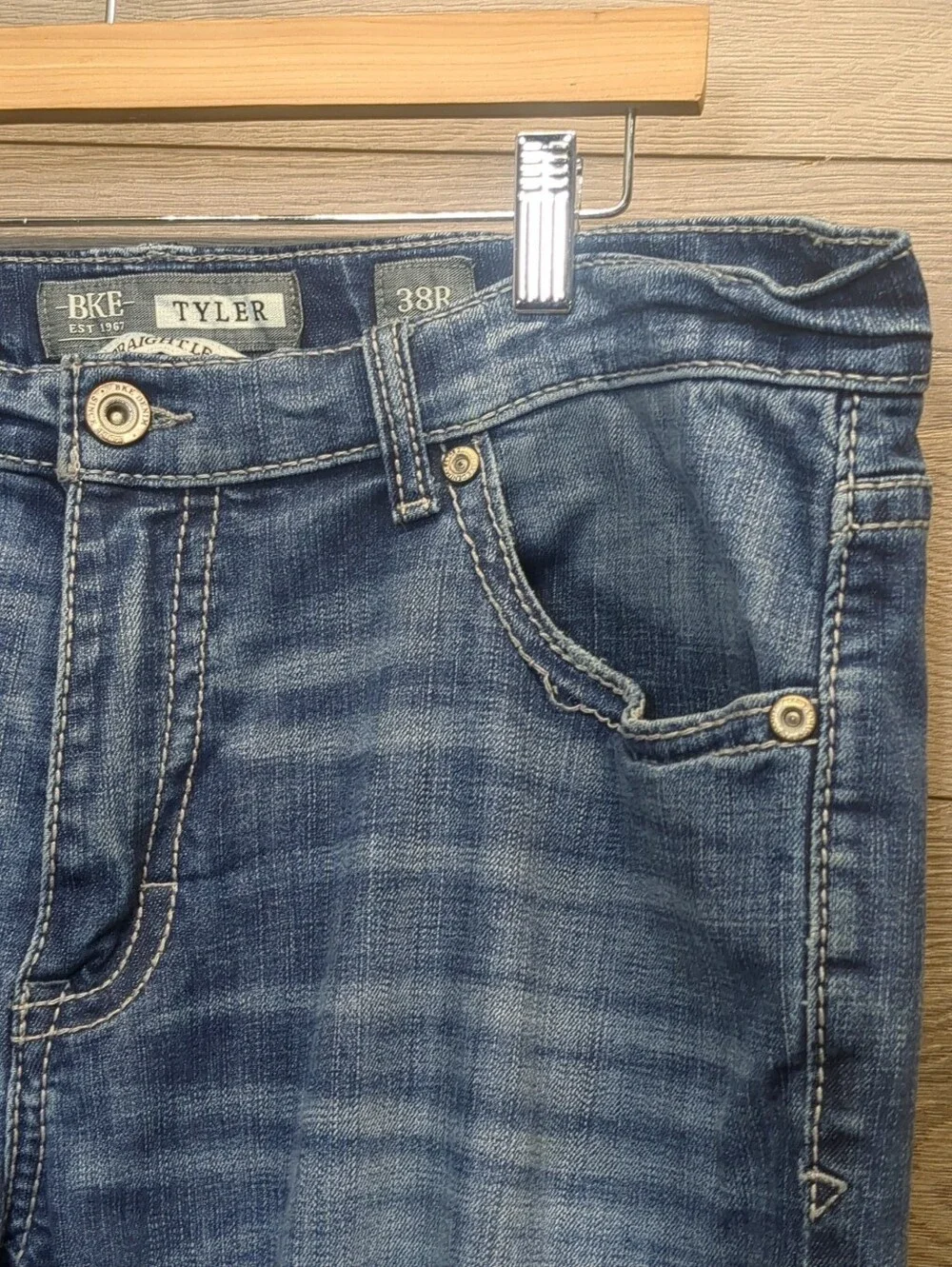 Men's BKE Tyler Jeans Straight Leg Size 38 R